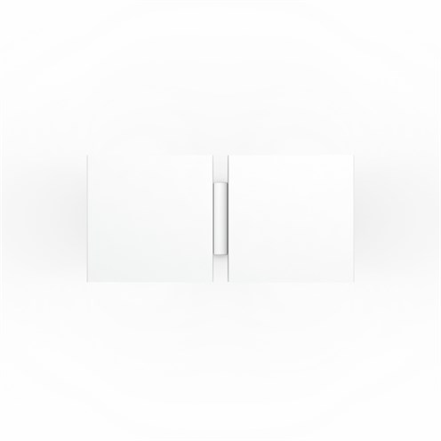 Wever & Ducré+CG SQUARE 2G BIG 2x max. 12W E27, seinavalgusti, matt valge