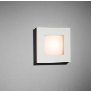 Modular+Doze kandiline valge LED4,3W soevalge, süvisvalgusti seina