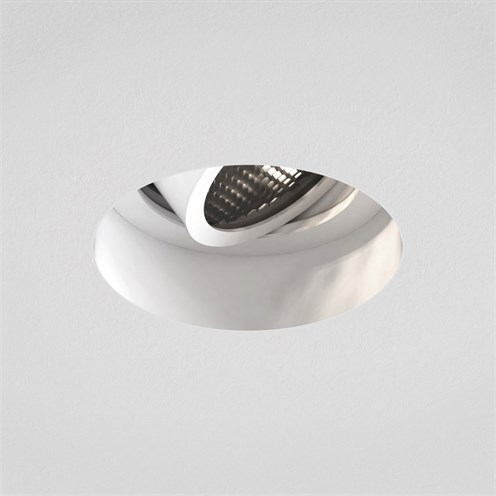 ASTRO+Trimless Slimline Round Adjustable max.6W GU10 IP20 süvisvalgusti, hämardatav, matt valge