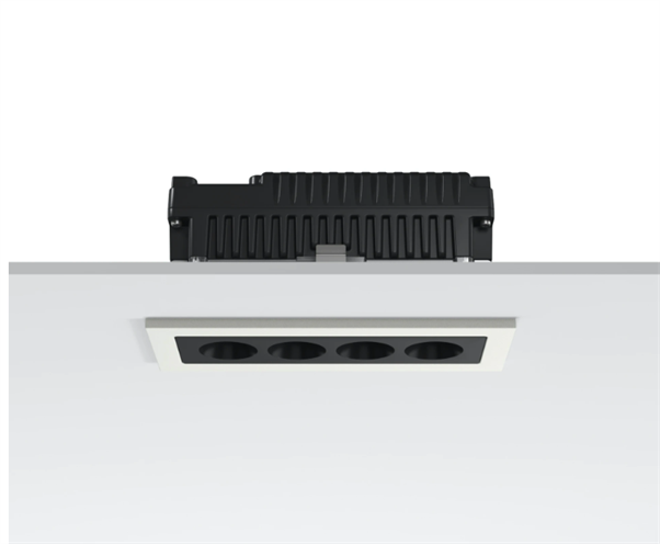 FLOS Outdoor+Mile Recessed 1 LED 11W 759lm 3000K 12° IP66 süvisvalgusti, ON/OFF, primer