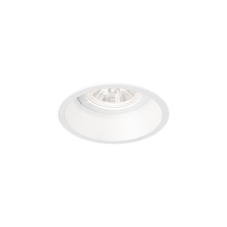 Wever & Ducré+DEEP 1.0 LED 9W 770lm 3000K CRI>90 36°, süvisvalgusti, valge, liiteseadmeta, vedrukinnitus klambritega
