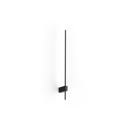 Wever & Ducré+FINLIN WALL 1.0 LED 5.1W 455lm 2700K CRI>90, hämardatav phase-cut, seinavalgusti, matt must