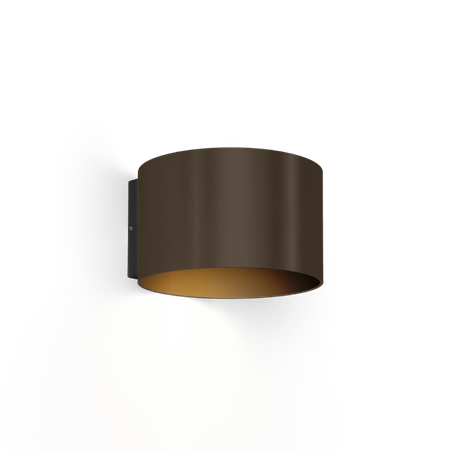 Wever & Ducré+RAY WALL 1.0 LED 6.1W 375lm 3000K CRI>90, seinavalgusti, hämardatav phase-cut, pronksjas
