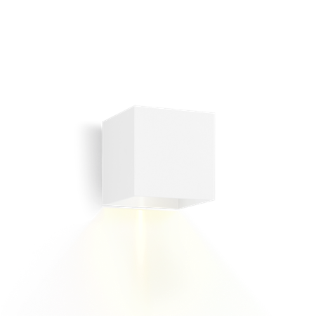 Wever & Ducré+BOX WALL 1.0 LED 6,1W 375lm 3000K CRI>90, hämardatav phase-cut, seinavalgusti, matt valge
