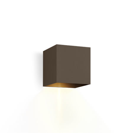 Wever & Ducré+BOX WALL 1.0 LED 6W 330lm 1800K-2850K CRI>90, hämardatav phase-cut, seinavalgusti, pronksjas

