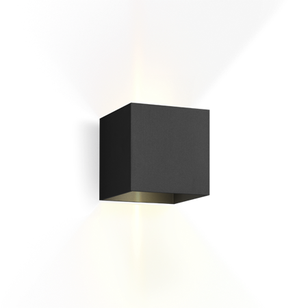 Wever & Ducré+BOX WALL 2.0 LED 10W 820lm 1800K-2850K CRI>90, hämardatav phase-cut, seinavalgusti, matt must
