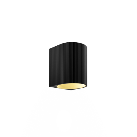 Wever & Ducré+TRACE WALL 1.0 LED 8W 630lm 3000K CRI>90, hämardatav phase-cut, seinavalgusti, matt must/champagne
