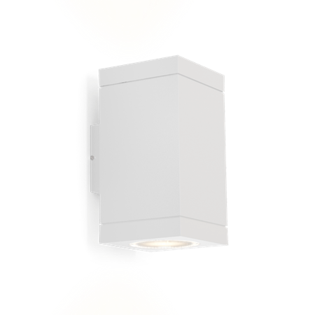 Wever & Ducré+TUBE CARRÉ WALL 2.0 LED 24W 1260lm 3000K CRI>90, IP65, hämardatav phase-cut, seinavalgusti, matt valge
