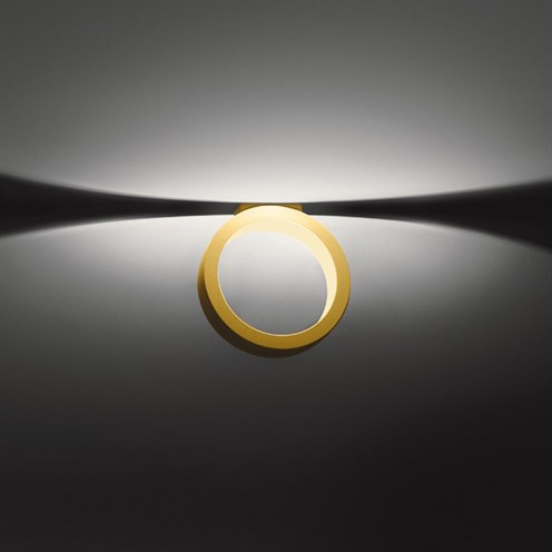 CINI&NILS+ASSOLO LED 16W 1300lm 2700K, lae- ja seinavalgusti, matt kuld