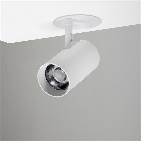 Nexia+Sutil semi-recessed LED 18W 2600lm 3000K CRI>90 36°, süvistatav kohtvalgusti, valge