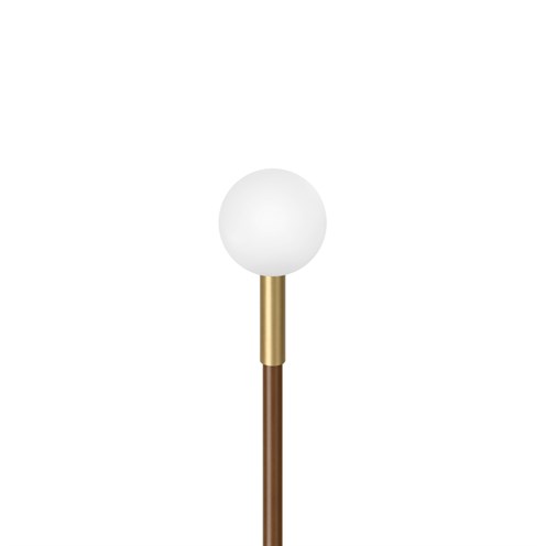 Lombardo+Linfa O 160 LED 1,5W 350mA 85lm 3000K, IP66, välisvalgusti, pruun/messing, liiteseadmeta