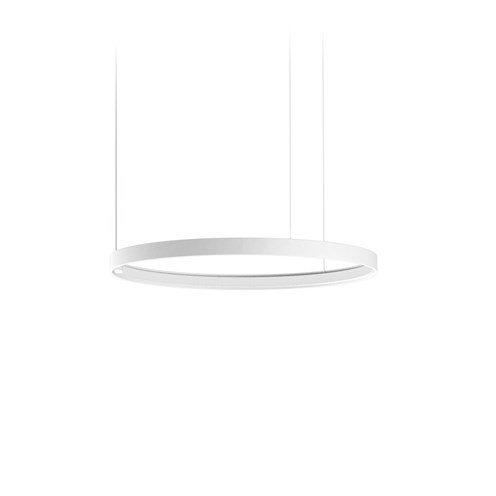 Panzeri+Zero Round Ø50 LED 25W 2039lm 3000K CRI>90, hämardatav, rippvalgusti, valge, liiteseadmeta