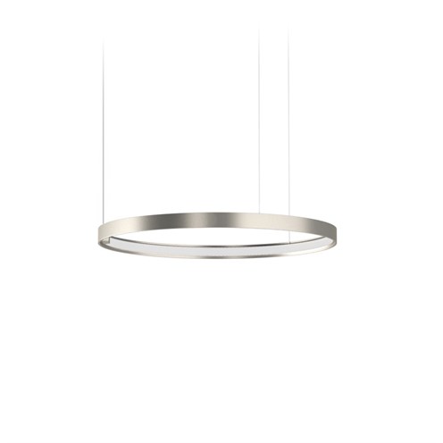 Panzeri+Zero Round Ø50 LED 25W 2039lm 3000K CRI>90, hämardatav, rippvalgusti, titaan, liiteseadmeta