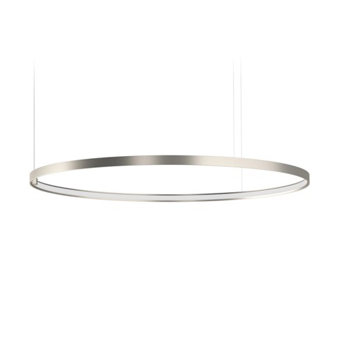 Panzeri+Zero Round Ø100 LED 47W 4079lm 2700K CRI>90, hämardatav, rippvalgusti, titaan, liiteseadmeta