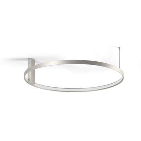 Panzeri+Zero Round Ø75 LED 42W 3059lm 2700K CRI>90, hämardatav Push/DALI, lae-/seinavalgusti, titaan