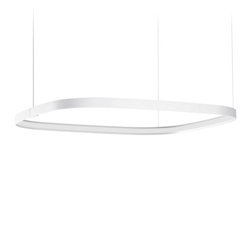 Panzeri+Zero Square 75 LED 36W 3059lm 2700K CRI>90, hämardatav, rippvalgusti, valge, liiteseadmeta