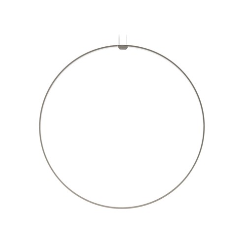 Panzeri+Zero Round Vertical Ø100 LED 47W 4079lm 2700K CRI>90, hämardatav, rippvalgusti, titaan, liiteseadmeta