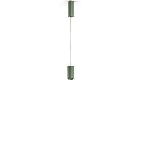 Panzeri+432 Ways Ø6 LED 6,7W 753lm 2700K CRI>90 29°, rippvalgusti, oliiviroheline, lääts tellida eraldi