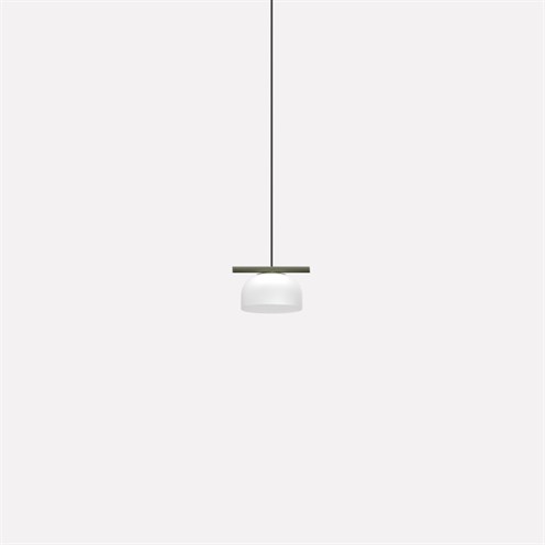 Nexia+Belle Single Glass LED 7W 975lm 2700K CRI>90, rippvalgusti, tsementhall, opaalkuppel