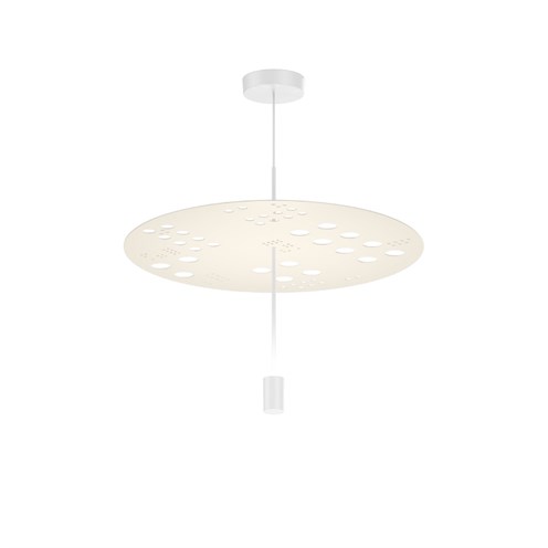 Wever & Ducré+SHEDDA fractal 1.0 LED 11W 565lm 3000K CRI>90, hämardatav phase-cut, rippvalgusti, martsipan