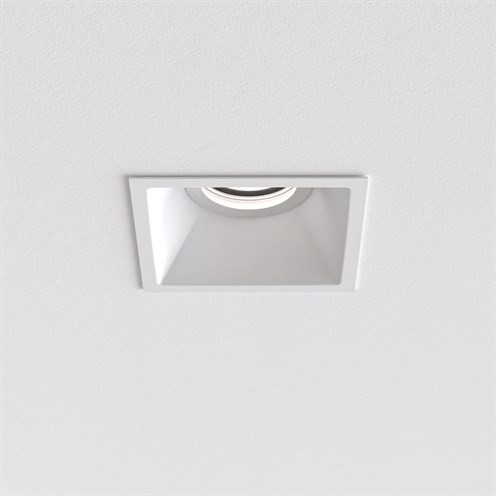 ASTRO+Minima PRO Square Fixed LED 11.8W 1211lm 3000K CRI>90 21°, hämardatav DALI, IP65, süvisvalgusti, matt valge