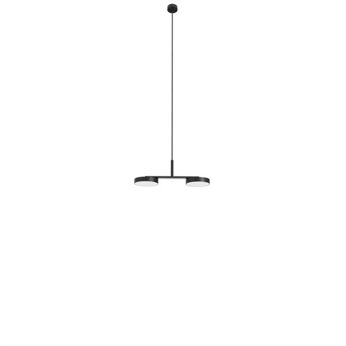 Robin+Rafaela Pendant Duo LED 23,6W 3040lm 3000K CRI>90, hämardatav DALI, rippvalgusti, matt must