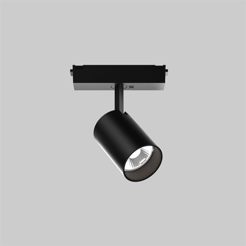 XAL+Just 45 LED 10,9W 873lm 3000K CRI>90 23°, hämardatav DALI, siinivalgusti, must