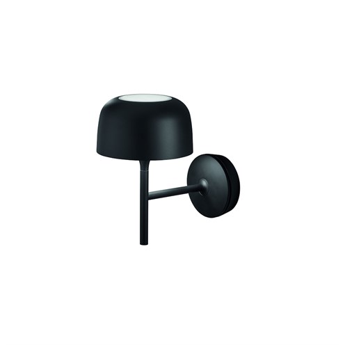 Bover+Bol A/01 LED 10,5W 349lm 2700K CRI>90, hämardatav TRIAC, seinavalgusti, must