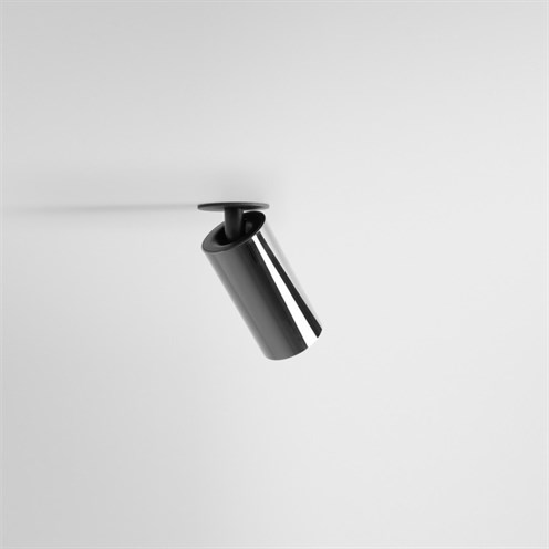 Modular+Minude Semi-Recessed Adjustable 45 1x LED 5.7/8.5W 438/590lm 350/500mA 3000K CRI>90 29°, süvisvalgusti, must kroom, liiteseadmeta