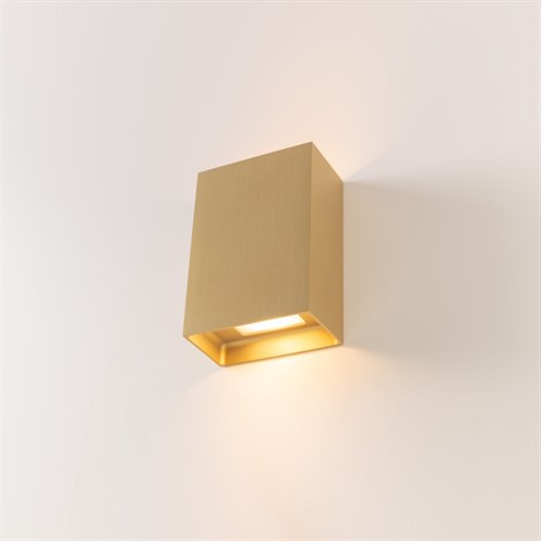 Modular+Sulfer Wall Up/Down 2x LED 6.6W 2x339lm 3000K CRI>90, hämardatav Tre dim, seinavalgusti, harjatud šampanja