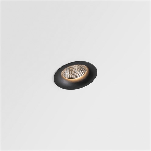 Modular+Smart Cake Recessed 115 1x LED 10.7/22.5W 1083/1934lm 350/700mA 3000K CRI>90 25°, süvisvalgusti, must, liiteseadmeta