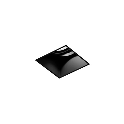 Wever & Ducré+STRANGE trimless 1.0 LED 6/8.8W 570/770lm 350/500mA 3000K CRI>90 15°, süvisvalgusti, matt must, liiteseadmeta