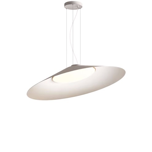 Kdln+Kate Suspension LED 65W 6956lm 3000K CRI>90, hämardatav phase-cut, rippvalgusti, matt valge