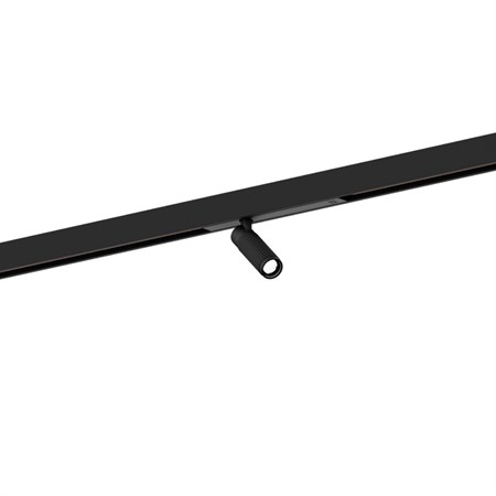 Wever & Ducré+TRACE mini on STREX 1.0 LED 5W 335lm 3000K CRI>90 30°, hämardatav DALI, siinivalgusti, matt must