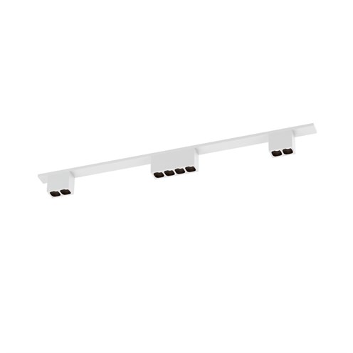 Wever & Ducré+PIRRO on base 2.4.2 LED 42W 3040lm 3000K CRI>90 32°, hämardatav phase-cut, laevalgusti, matt valge/matt must