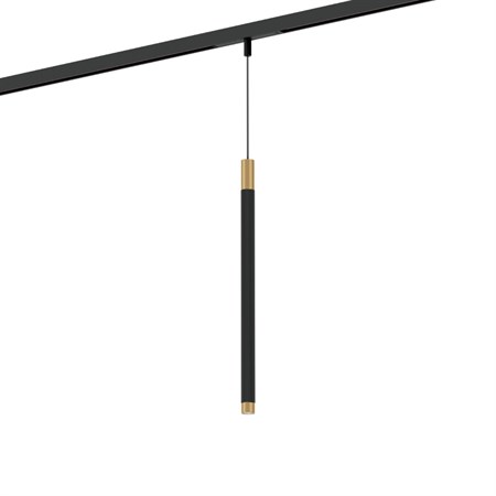 Wever & Ducré+TRACE on STREX 5.0 LED 7W 520lm 3000K CRI>90 33°, hämardatav DALI, siinivalgusti, matt must/šampanja