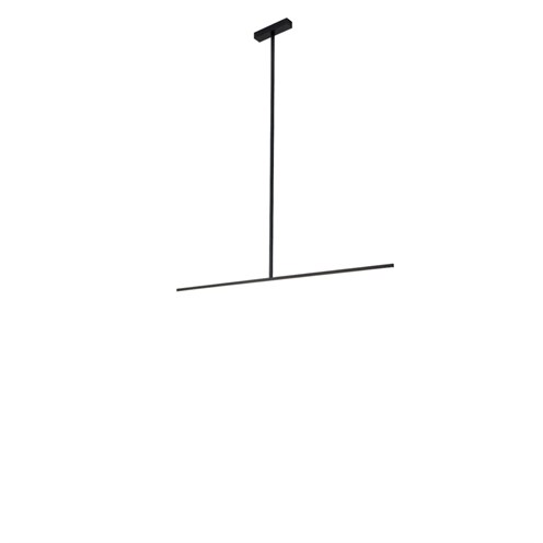 Wever & Ducré+FIL 1.0 LED 21.6W 1070lm 2700K CRI>90, hämardatav phase-cut, rippvalgusti, matt must