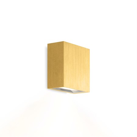 Wever & Ducré+CENTRAL 1.0 LED 8W 620lm 3000K CRI>90, hämardatav phase-cut, seinavalgusti, harjatud kuld