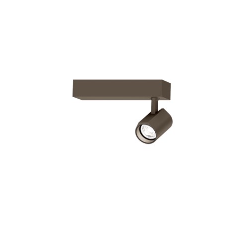 Wever & Ducré+CENO SURFACE 1.0 LED 7W 470lm 3000K CRI>90 35°, hämardatav phase-cut, laevalgusti, pronks
