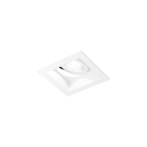 Wever & Ducré+PLANO petit 1.0 LED 6.1W 465lm 350mA 2000K-3000K CRI>90 39°, süvisvalgusti, matt valge, liiteseadmeta