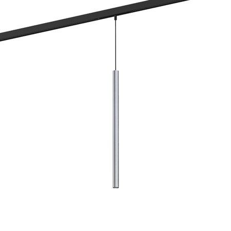 Wever & Ducré+MATCH on STREX 5.0 LED 7W 490lm 2700K CRI>90 54°, hämardatav DALI, siinivalgusti, harjatud alumiinium