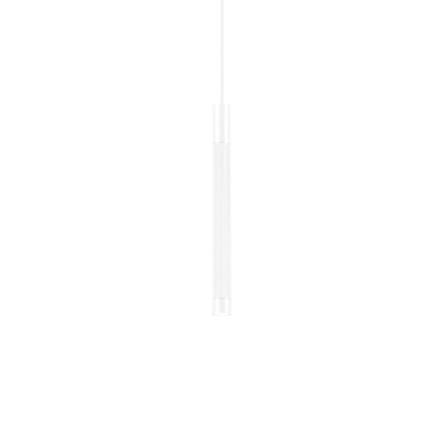 Wever & Ducré+TRACE SUSPENDED 3.0 LED 6W 520lm 350mA 3000K CRI>90 33°, rippvalgusti, matt valge, laerosett tellida eraldi