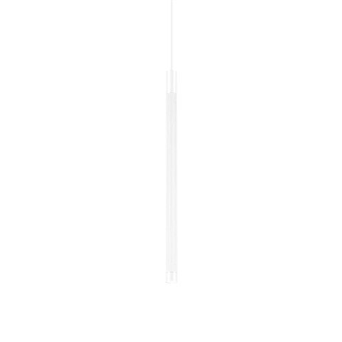 Wever & Ducré+TRACE SUSPENDED 5.0 LED 6W 520lm 350mA 3000K CRI>90 33°, rippvalgusti, matt valge, laerosett tellida eraldi