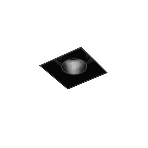 Wever & Ducré+SNEAK trimless 1.0 LED 6/8.8W 360/485lm 350/500mA 3000K CRI>90 30°, süvisvalgusti, matt must, liiteseadmeta