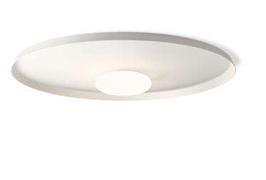 Vibia+Top LED 3x13,4W 3103lm 2700K CRI>90 hämardatav Push/1-10V/DALI d90cm lae-/seinavalgusti, valge (NCS S 0300-N)