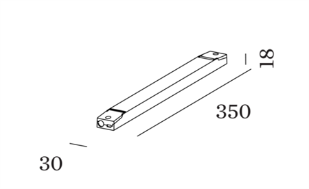 Wever & Ducré+DRIVER 100W, STREX süsteem, toiteallikaga ühendamiseks