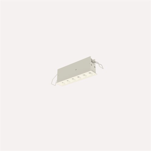 Nexia+Via Dot 6 LED 10W 858lm 3000K CRI>90 38°, süvisvalgusti, kreemjas