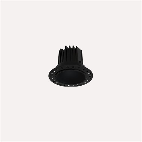 Nexia+Onno 60 Trimless LED 6W 662lm 3000K CRI>90 36°, hämardatav DALI, IP54, süvisvalgusti, must