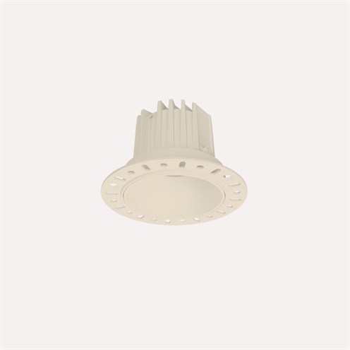 Nexia+Onno 80 Trimless LED 6W 662lm 3000K CRI>90 36°, hämardatav DALI, IP54, süvisvalgusti, kreemjas