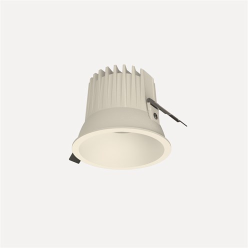 Nexia+Onno 100 LED 12W 1182lm 3000K CRI>90 36°, IP54, süvisvalgusti, kreemjas